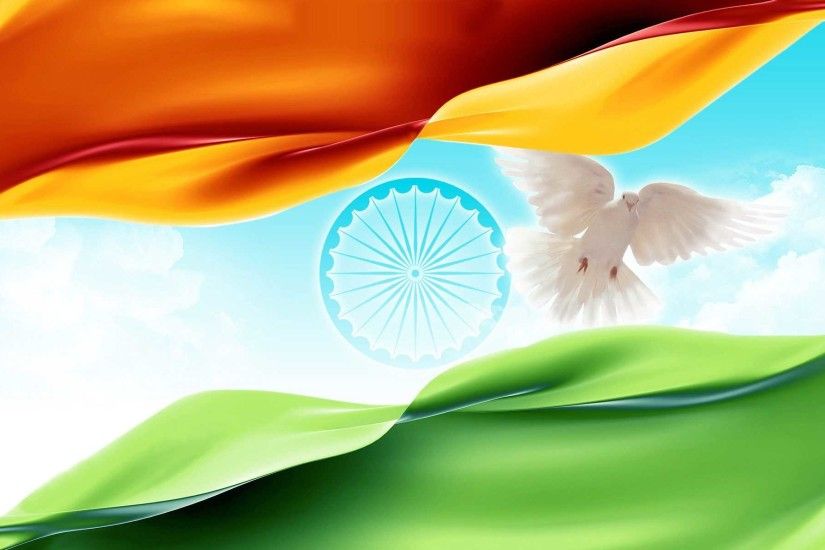 Indian Flag Peace