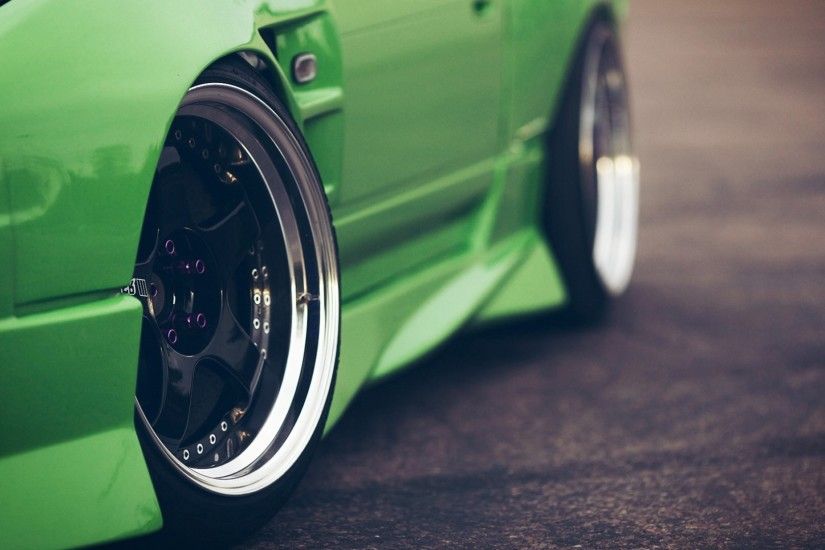 Related Wallpapers from Drift Wallpaper HD. Green Car Unique Wheels Photo