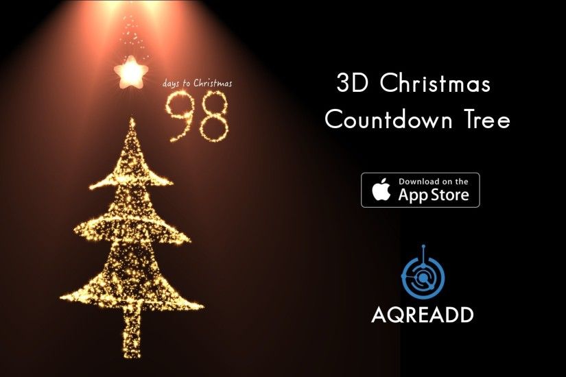 3D Christmas Countdown Tree for iPhone 6, iPhone 6 plus, iPhone 5s & iPad -  YouTube