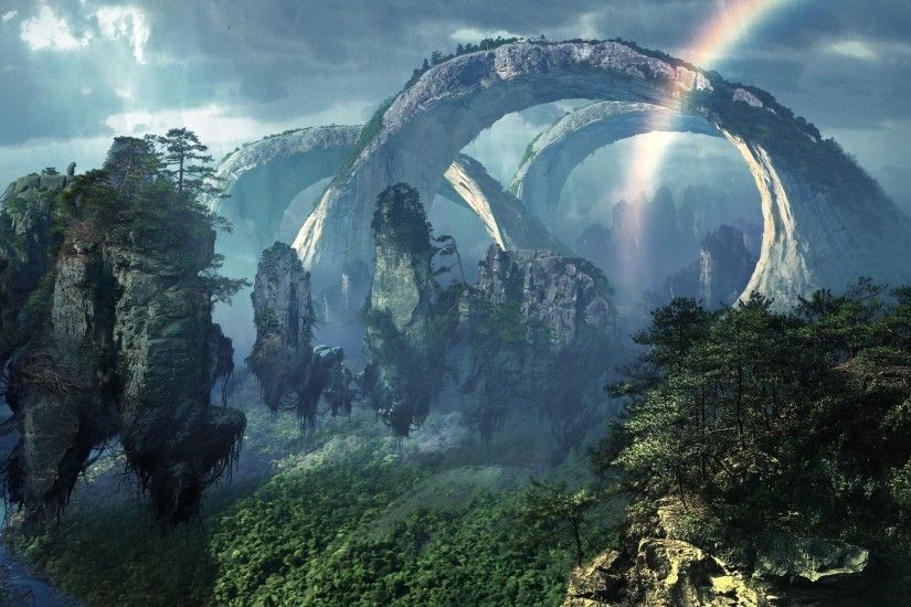 Avatar, Landscape, Fantasy Art, Movies, Digital Art Wallpapers HD / Desktop  and Mobile Backgrounds