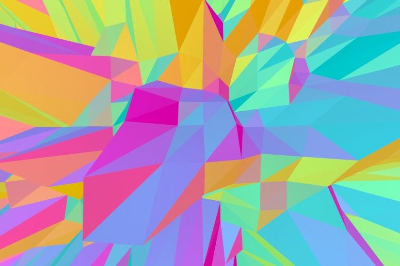 Dancing moving rainbow triangles - HD animated background #76 - YouTube