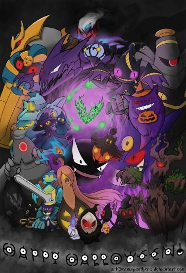 NinRac 105 330 Pokemon Halloween by SeanDonnanArt