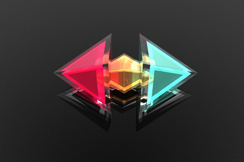 Abstract - Facets Wallpaper