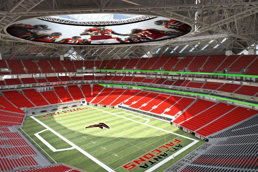 Atlanta Falcons - New Falcons Stadium - Capacity: 75,000 - 2017 to Future