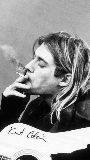 Kurt Cobain Iphone Wallpaper