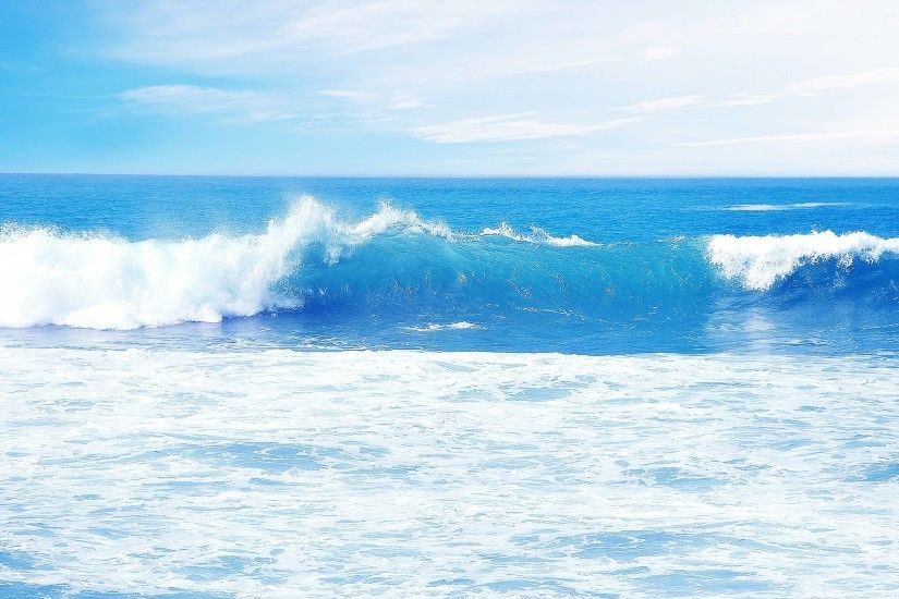 HD stock footage clip Blue Ocean Waves Wallpapers | Pictures ...