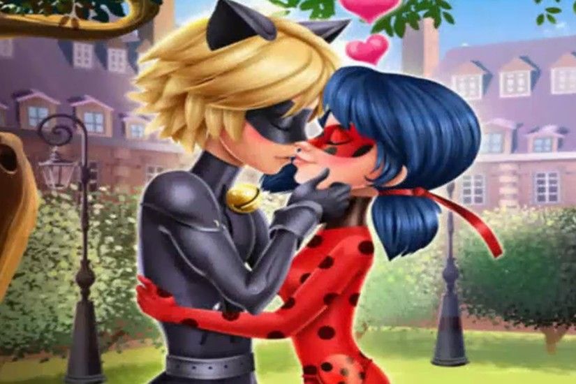 Miraculous Ladybug and Cat Noir Kissing Game - Fun Kissing Games For Kids -  YouTube