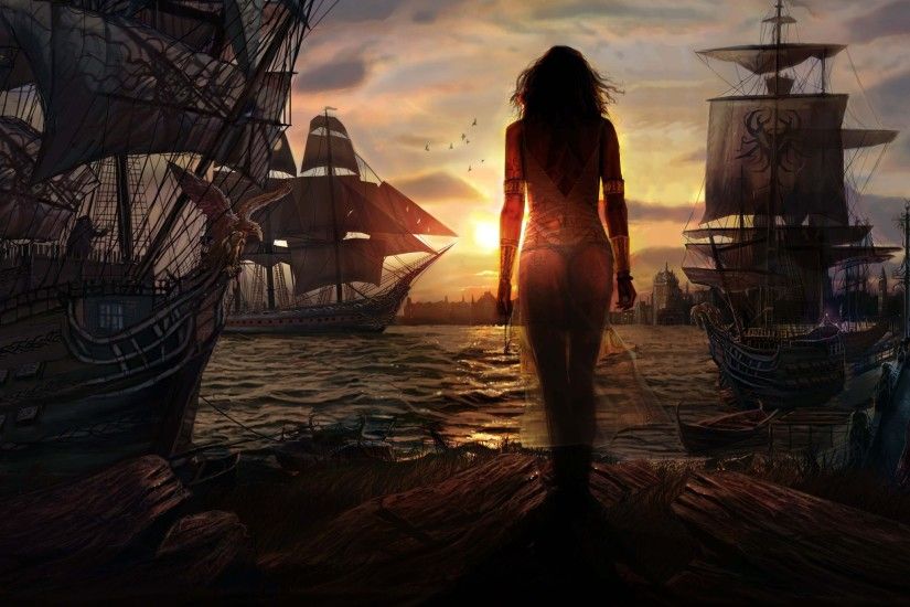 Fantasy - Pirate Wallpaper