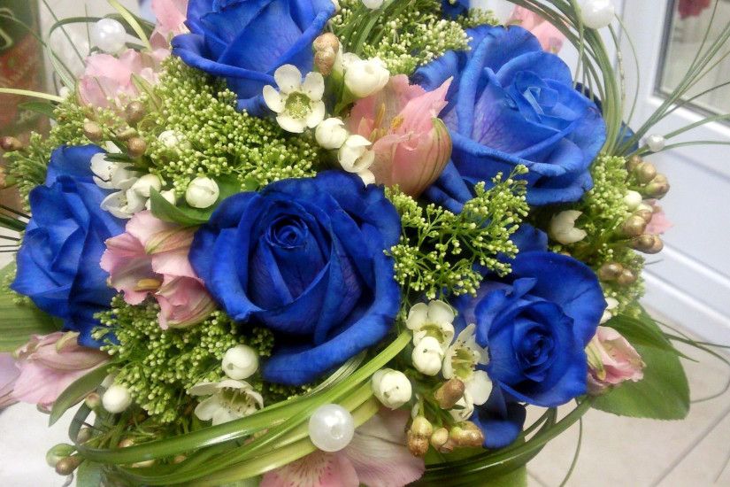 ... Blue roses