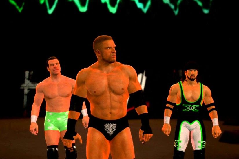 WWE 2K16: Attitude Era DX mimics Evolution's Entrance.