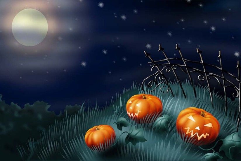 Holiday - Halloween Pumpkin Moon Night Wallpaper