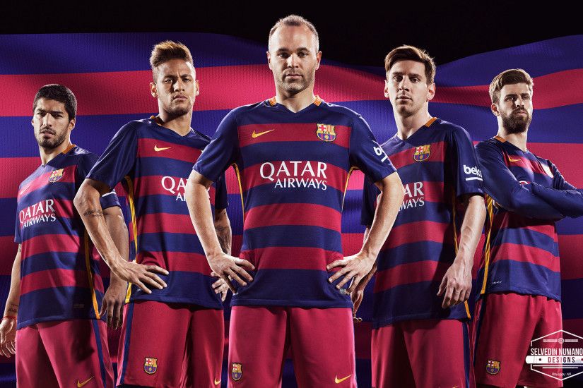 FC Barcelona 2015/16 HD WALLPAPER by SelvedinFCB