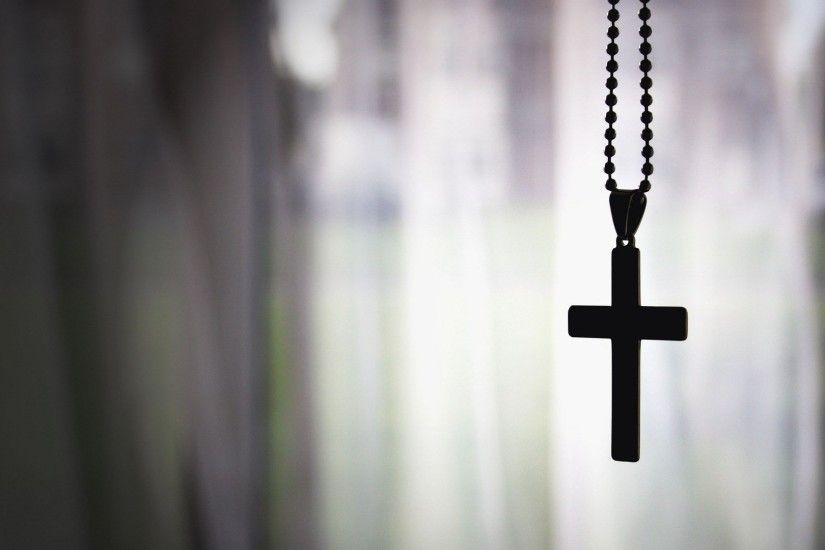 Cross Necklace Religion Wallpaper