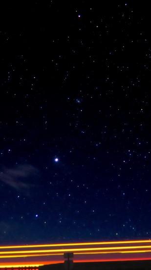 Preview wallpaper starry sky, night, sky 1440x2560