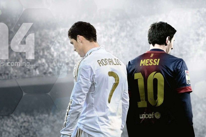 Computer Messi Vs Ronaldo Wallpapers - HD Wallpapers
