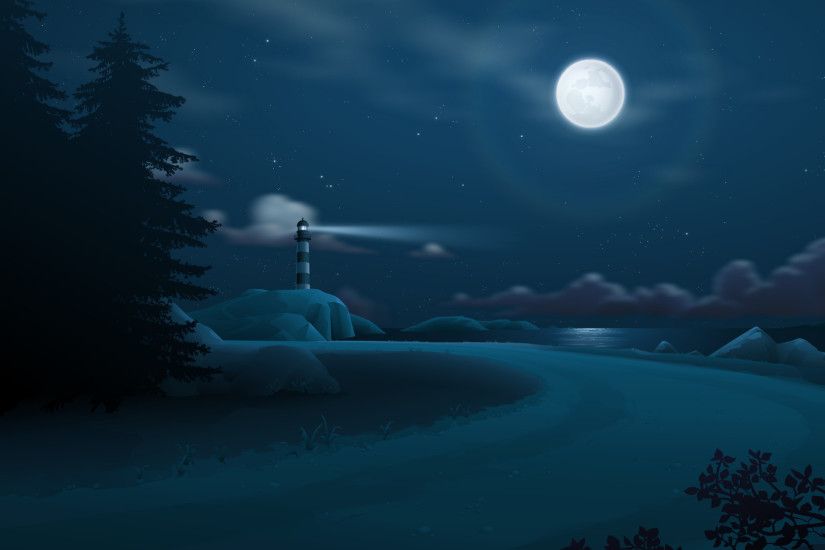 Lighthouse - Background Art