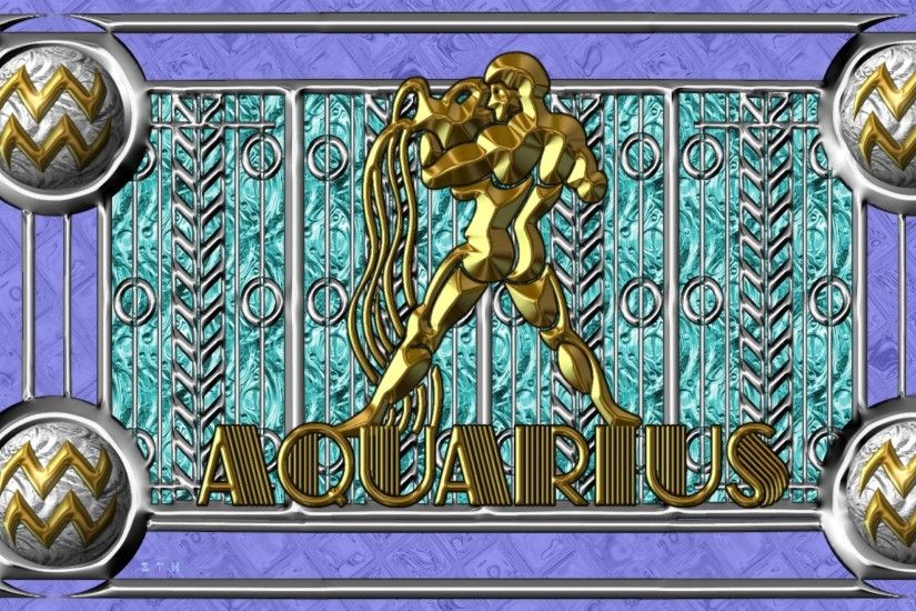 Aquarius Gold Edition wallpapers and stock photos