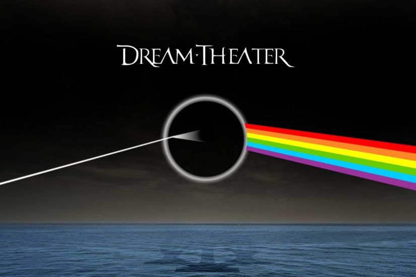 I have created a wallpaper with a Pink Floyd / Dream Theater crossover.  Tell me what you think.