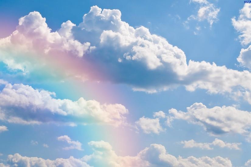 Rainbow Sky Wallpaper HD Dekstop
