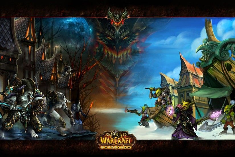 World Of Warcraft, World Of Warcraft: Cataclysm, Deathwing Wallpapers HD /  Desktop and Mobile Backgrounds