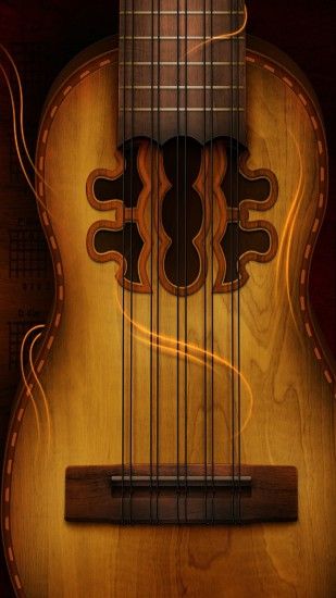 Wood Violin Instrument Android Wallpaper