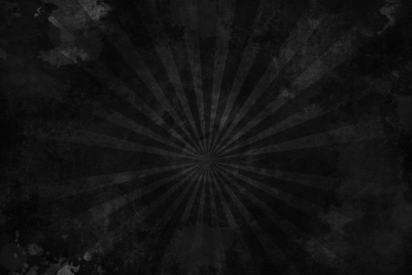 Black Grunge Sunburst Wallpaper