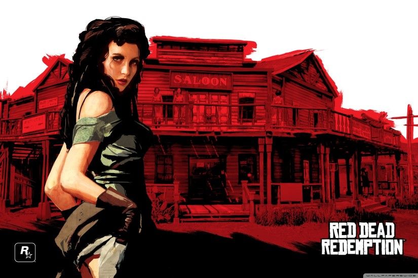 Red Dead Redemption, Scarlet Lady HD Wide Wallpaper for Widescreen