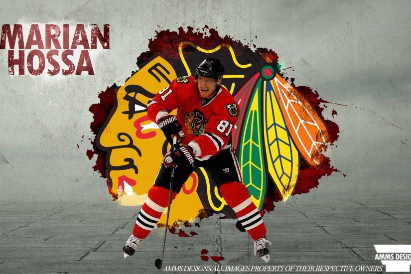 NHL Wallpapers - Marian Hossa Chicago Blackhawks 2014 wallpaper