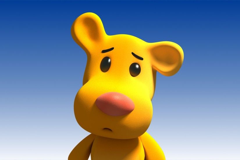 3D Funny Bear Wallpaper 3D Characters 3D Wallpapers