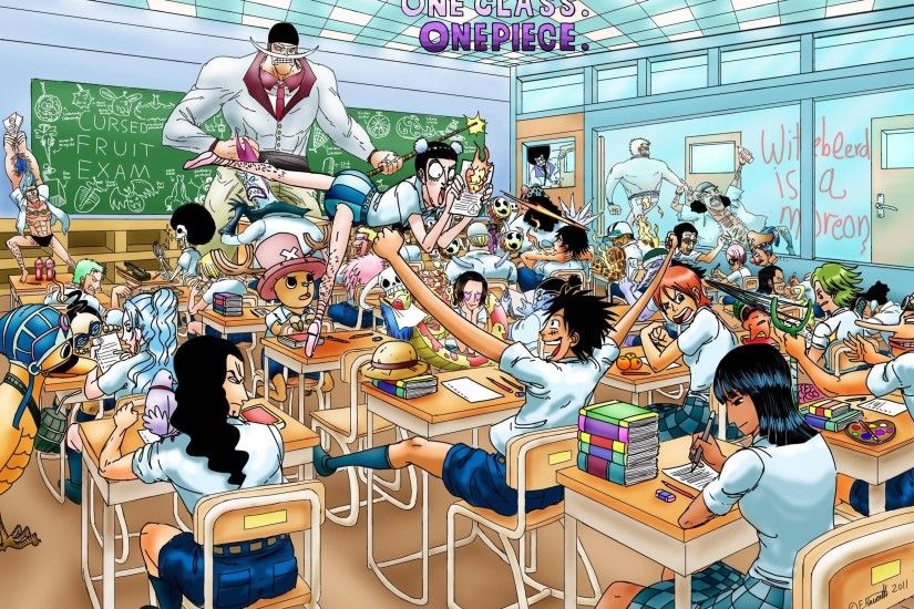 One Piece School Version ...