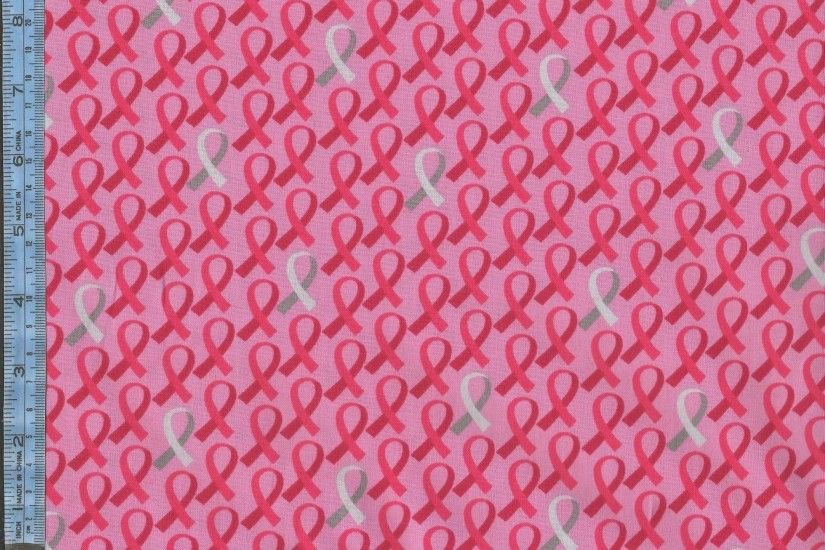 Anything is Possible - bright red and gray ribbons on bright pink background