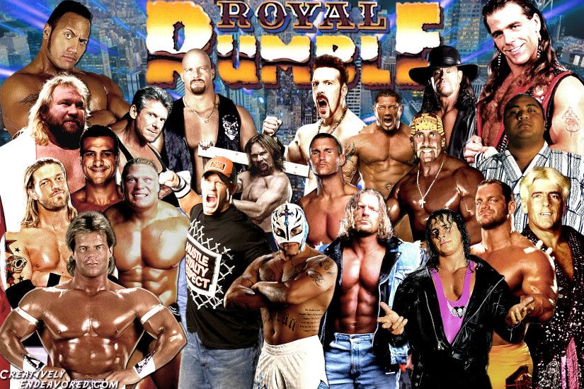 Royal Rumble Winners Wallpaper