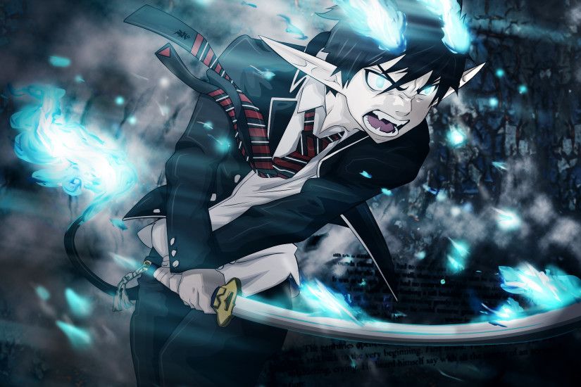 Blue Exorcist Rin Demon Form Wallpapers 1080p