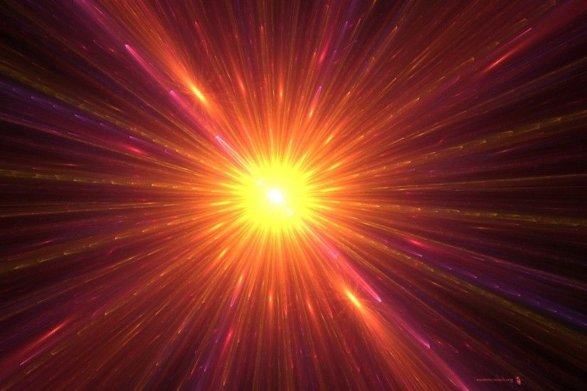 Abstract - Colors Sci Fi Space Supernova Orange Yellow Wallpaper