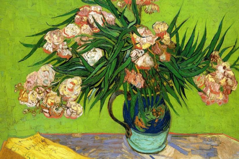 Painting of Vincent Van Gogh - Oleanders