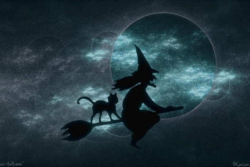 halloween_witch-Wallpaper