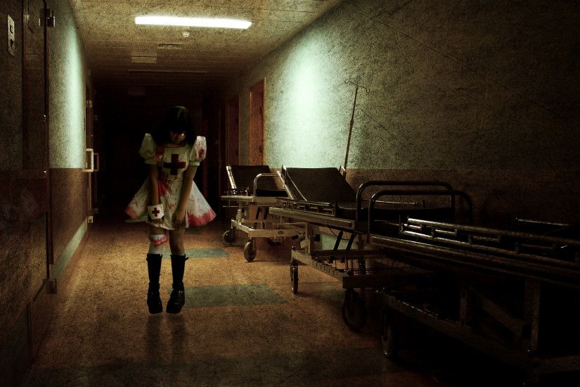Dark Scary Nurse in Hospital wallpaper from Dark wallpapers