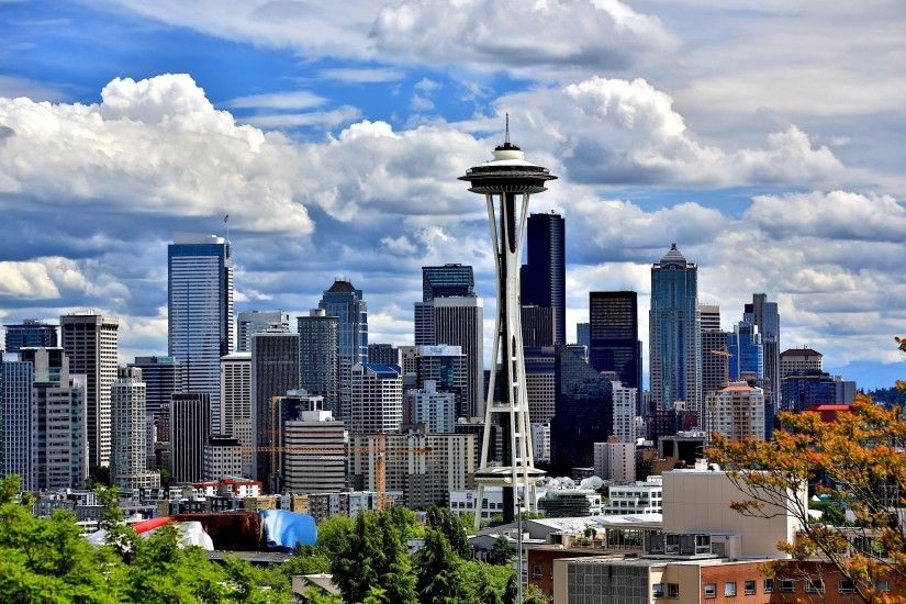 Hd Seattle Skyline Wallpaper Wallpaper Background By Click Category .