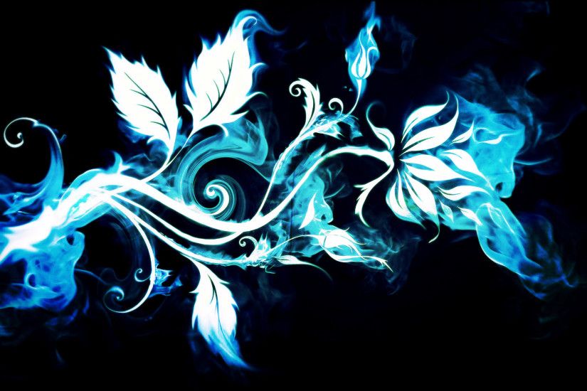 Pictures fire flower wallpapers HD.