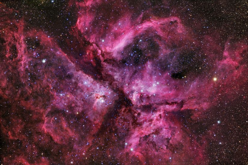 Desktop Wallpaper: Deep space nebula