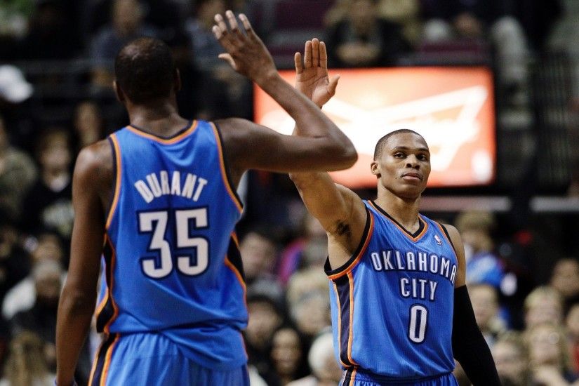 Kevin Durant On Westbrook Being Better: “Who Cares”