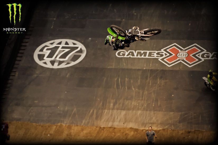 Take a look at these cool Monster Energy wallpapers from the X Games.