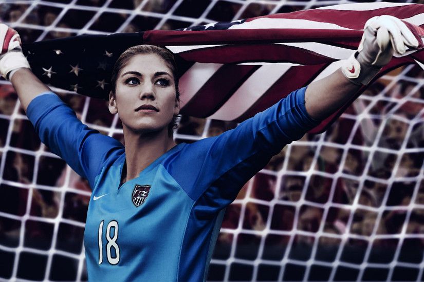 1920x1200 Hope Solo, American Soccer Player And Two-Time Olympic Gold  Medalist .