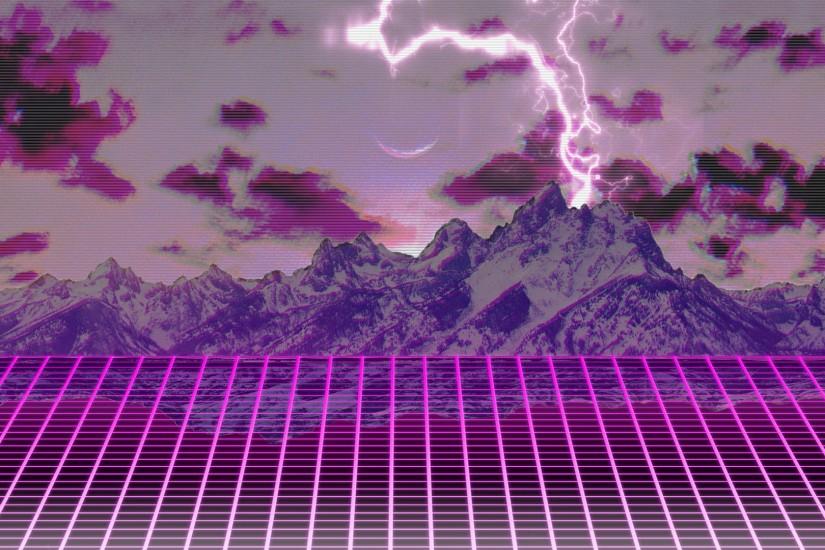 free synthwave wallpaper 1920x1080