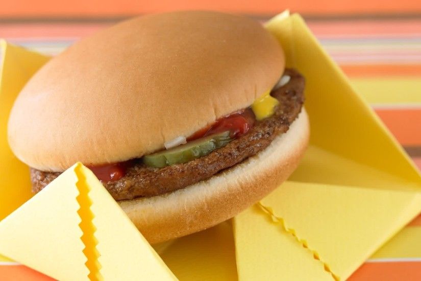 Mcdonalds Hamburger HD Desktop Wallpaper