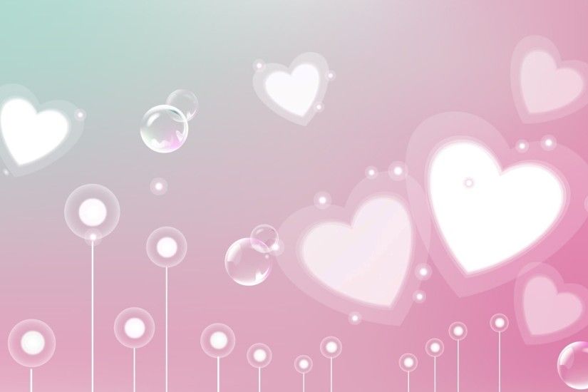 Wallpaper backgrounds Â· pink heart ...
