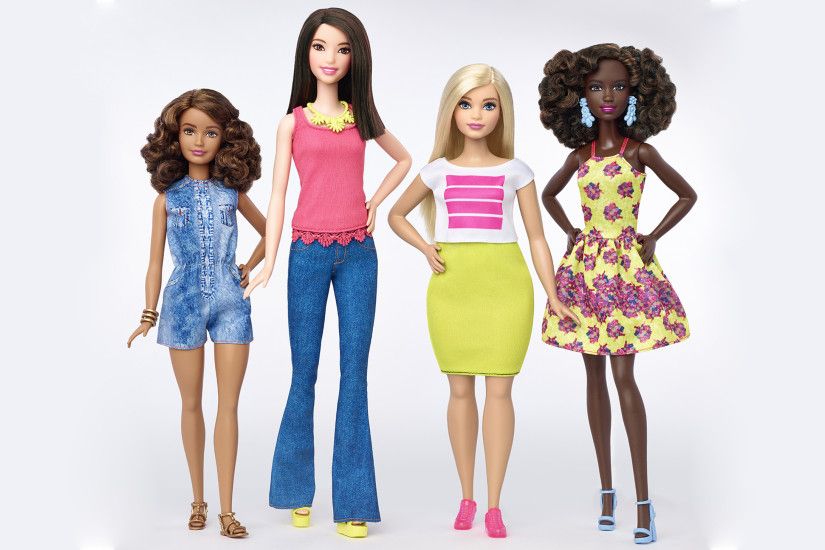 A new Barbie line for 2016 features four body types, seven skin tones, 22