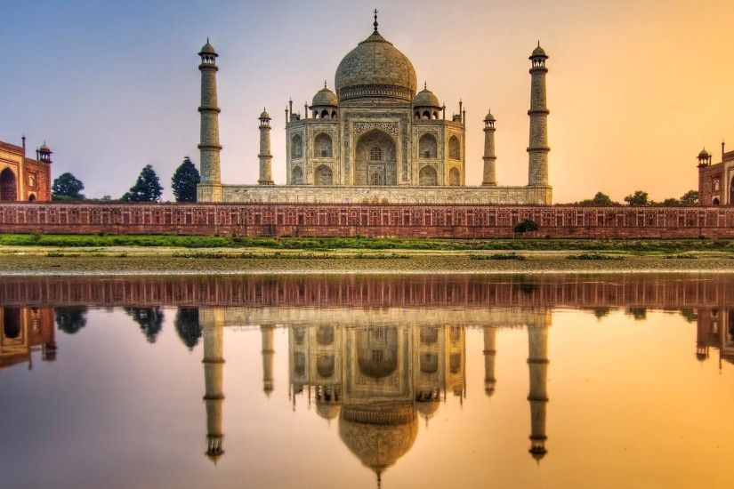 Wallpaper Temples India Taj Mahal Mosque