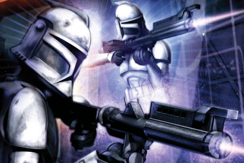 Sci Fi - Star Wars Clone Trooper Wallpaper
