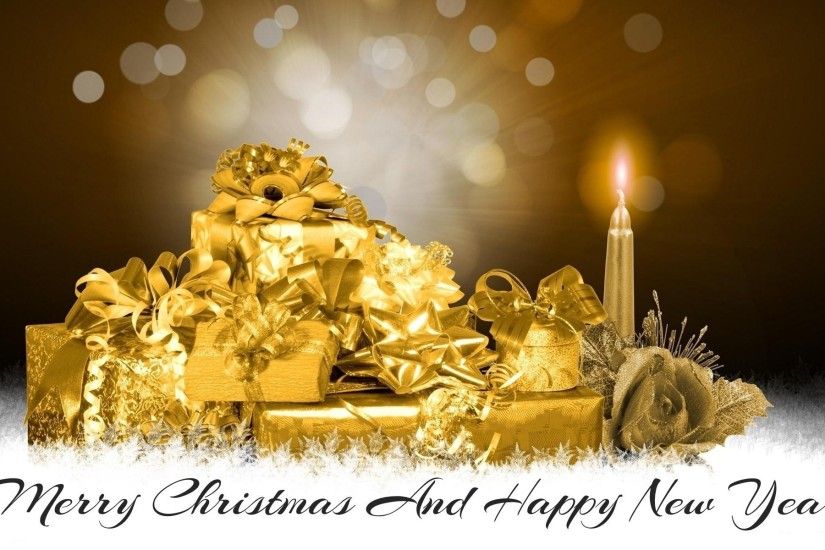 Merry Christmas and Happy New Year Wallpaper for PC.